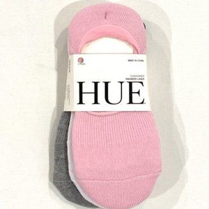 HUE 3-Pack Cushioned Sneaker No-Show Liner Socks